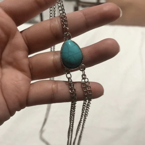New Beautiful Blue Stone Body Chain. - Picture 4 of 5
